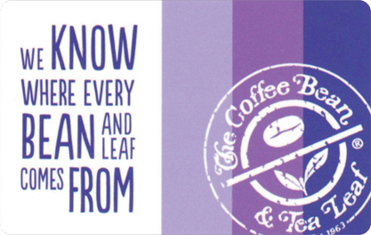 The Coffee Bean & Tea Leaf® eGift Card